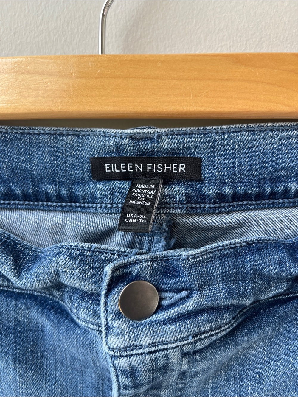 Eileen Fisher Straight Leg Jeans - Picture 3 of 6
